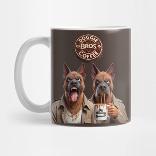 Doggie Bros Coffee by focusln Mug